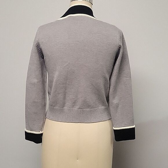 J. ING button cardigan. Size S - Picture 4 of 6